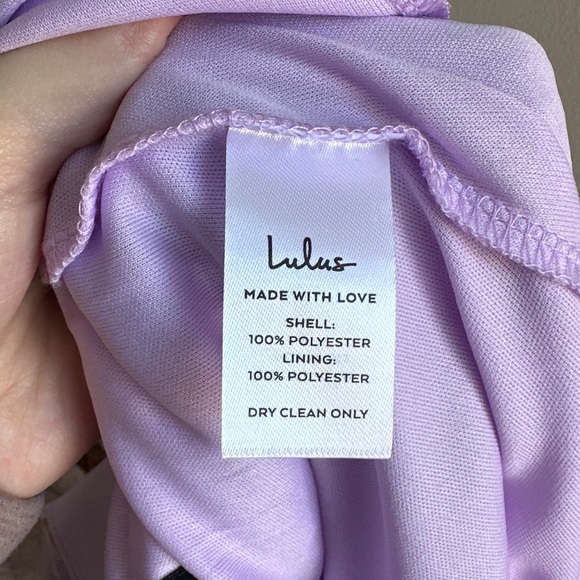 Lulu's Garden Meandering Lavender Floral Print Maxi Dress, Size Small - Picture 11 of 16